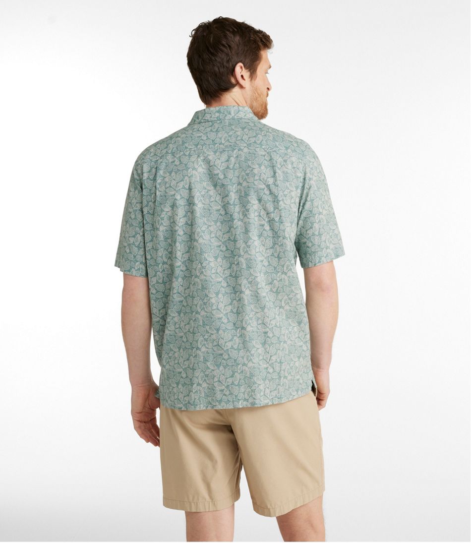 L.L.Bean | Men's Tropics Shirt, Short-Sleeve Print