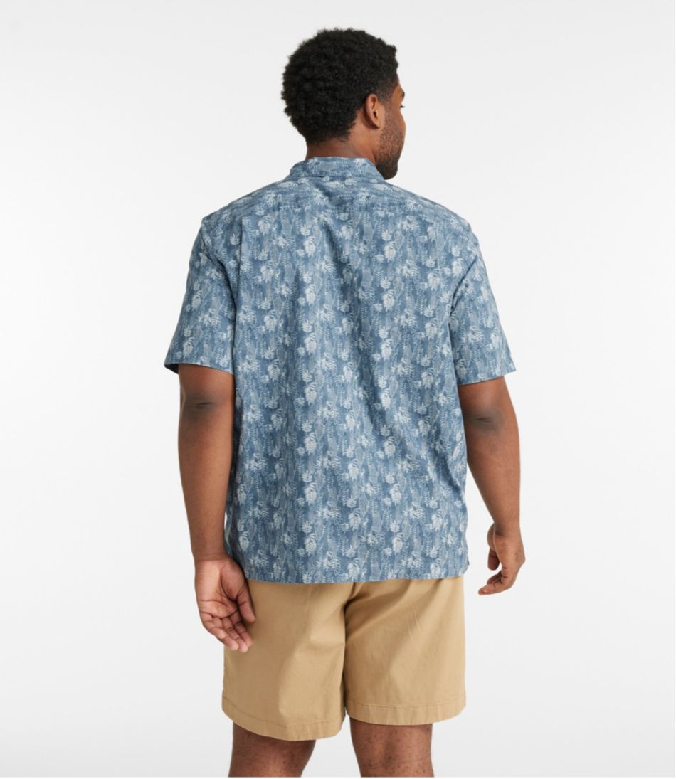 L.L.Bean | Men's Tropics Shirt, Short-Sleeve Print
