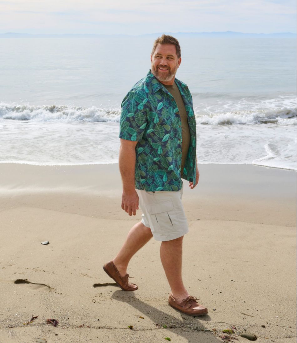 L.L.Bean | Men's Tropics Shirt, Short-Sleeve Print
