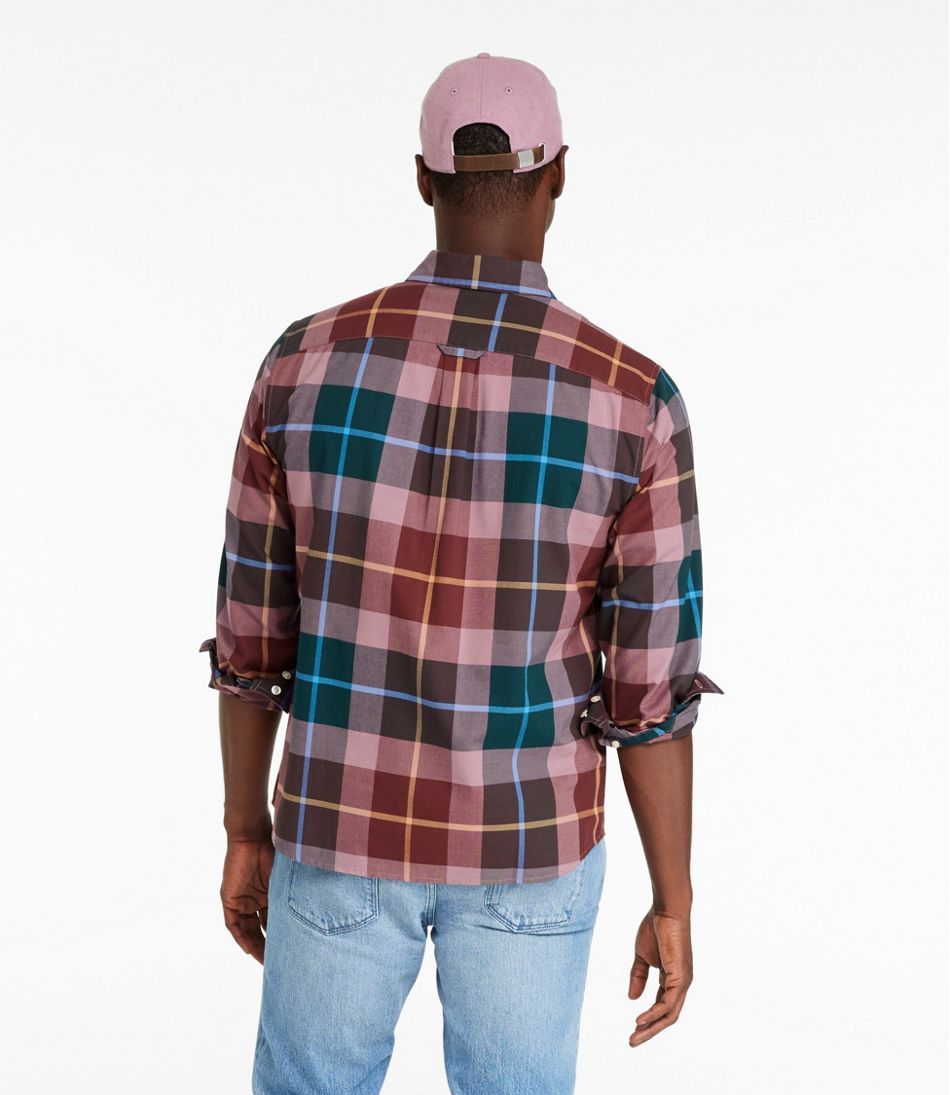 L.L.Bean | Men's Signature Premium Pima Cotton Oxford Shirt, Long-Sleeve