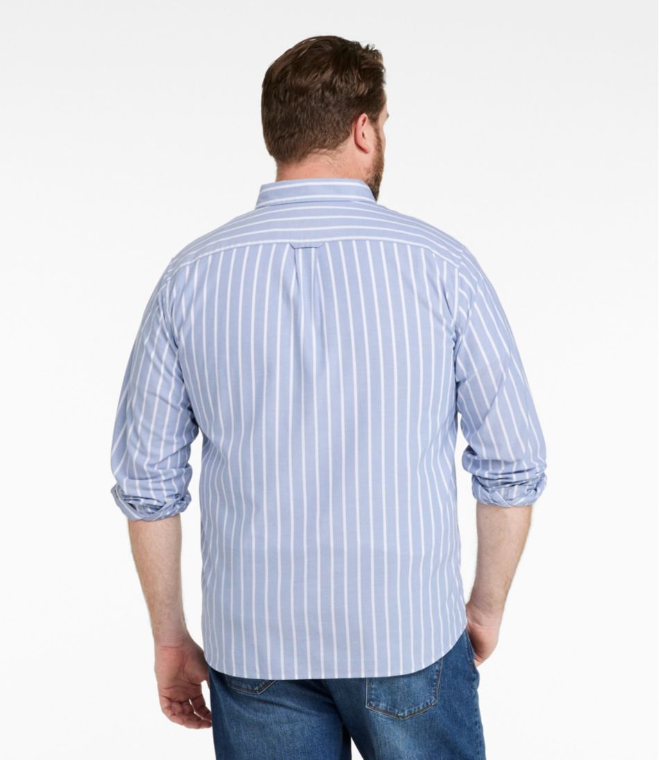 L.L.Bean | Men's Signature Premium Pima Cotton Oxford Shirt, Long-Sleeve