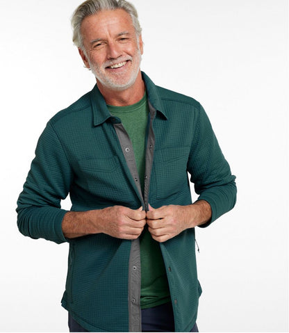 L.L.Bean | Men's Performance Waffle Shirt Jac