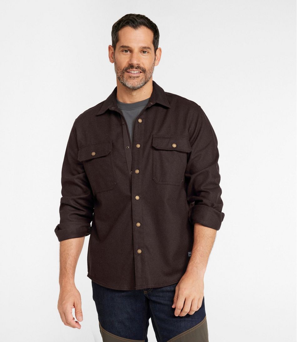L.L.Bean | Men's Maine Guide Wool Field Shirt