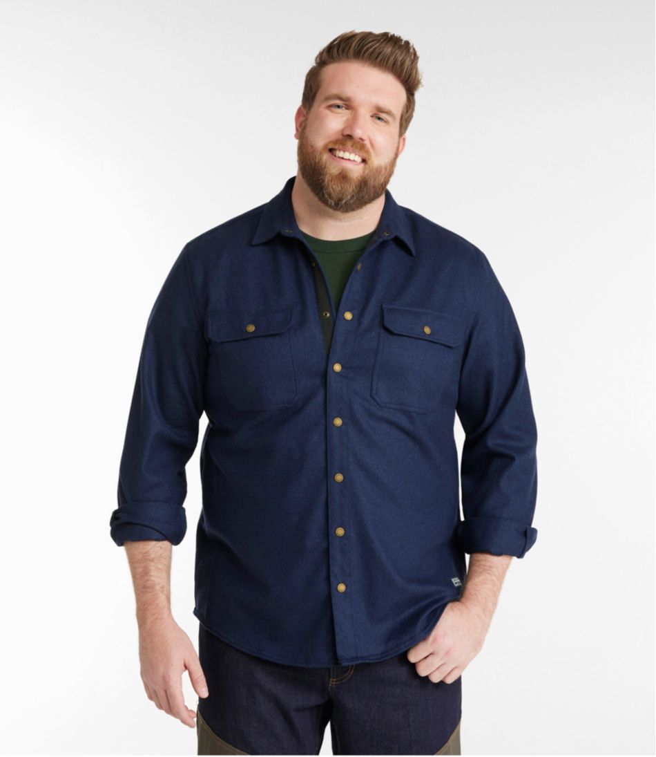 L.L.Bean | Men's Maine Guide Wool Field Shirt