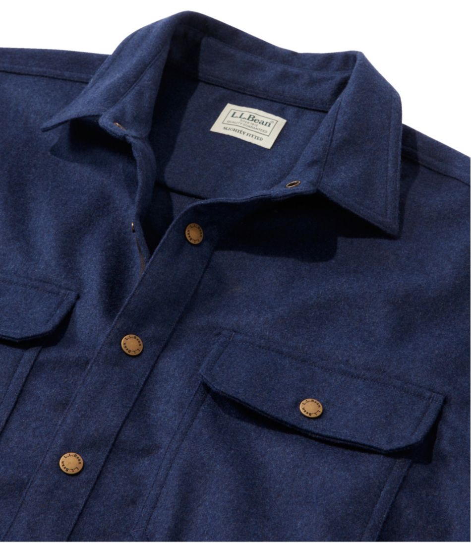 L.L.Bean | Men's Maine Guide Wool Field Shirt