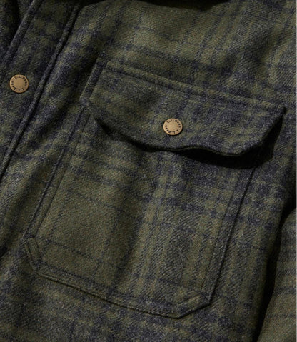 L.L.Bean | Men's Maine Guide Lightweight Lined Wool Field Shirt, Plaid