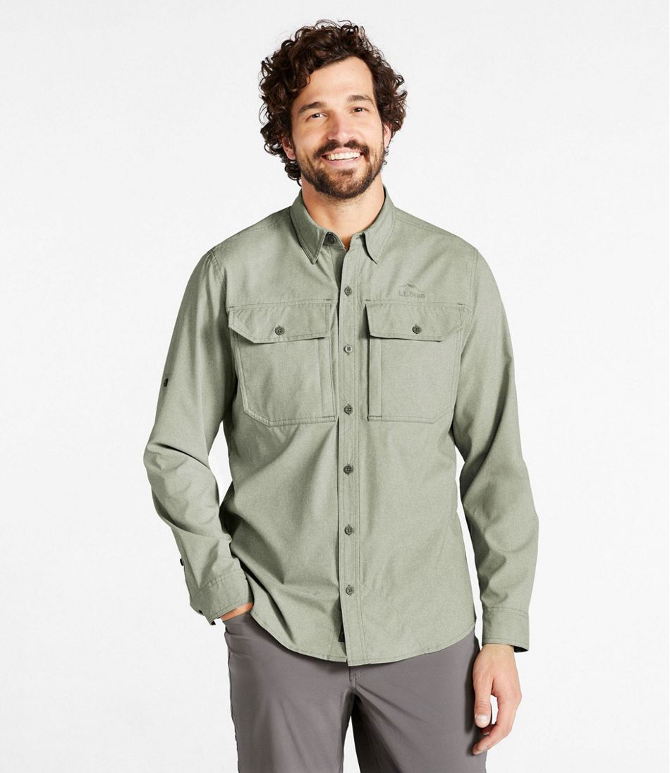 L.L.Bean | Men's No Fly Zone Shirt, Long-Sleeve