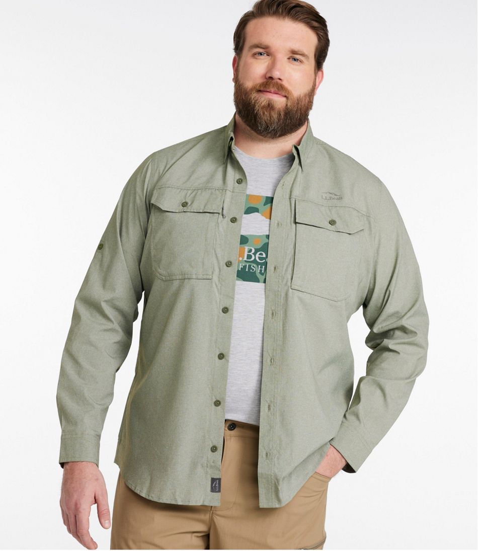 L.L.Bean | Men's No Fly Zone Shirt, Long-Sleeve