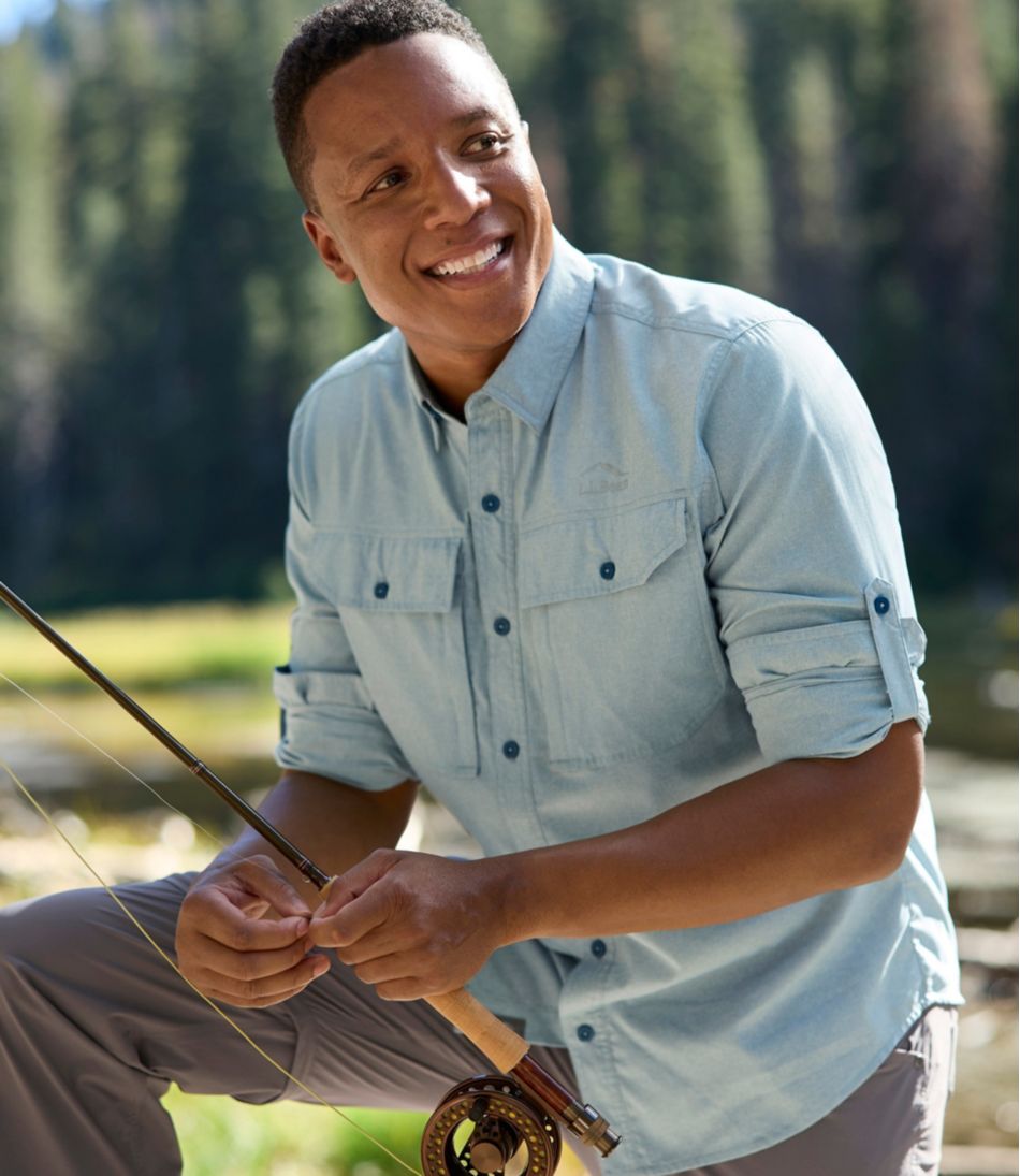 L.L.Bean | Men's No Fly Zone Shirt, Long-Sleeve