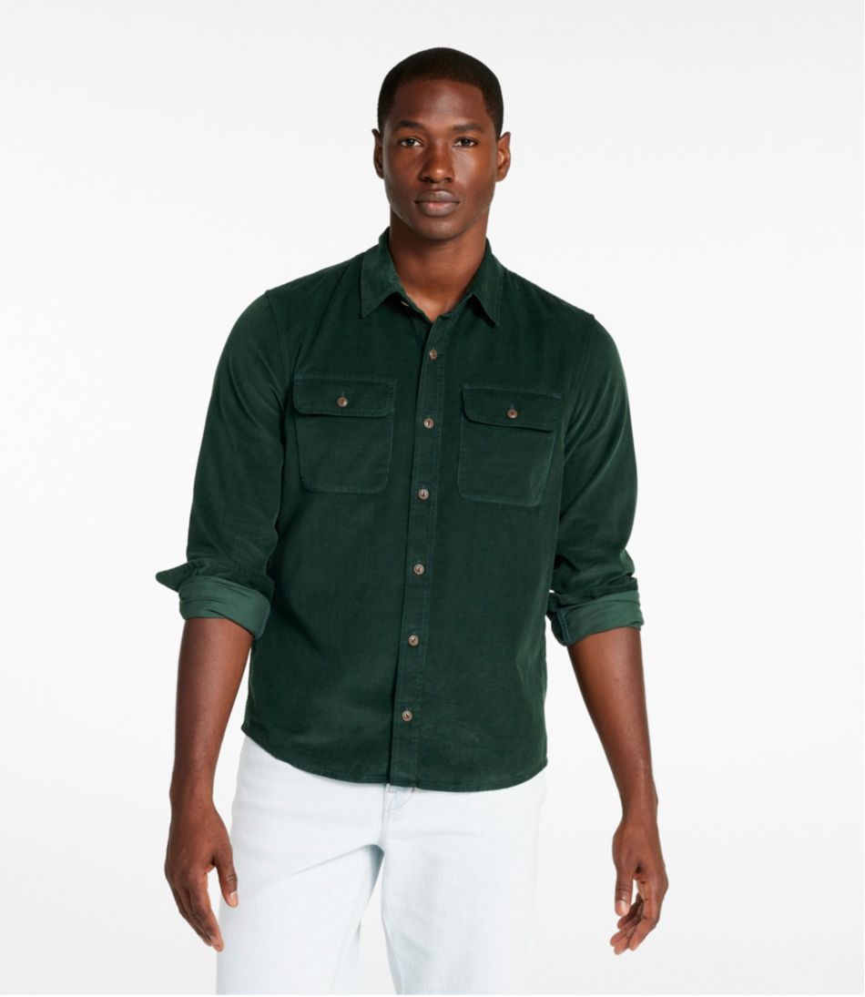 L.L.Bean | Men's Signature Microwale Corduroy Shirt