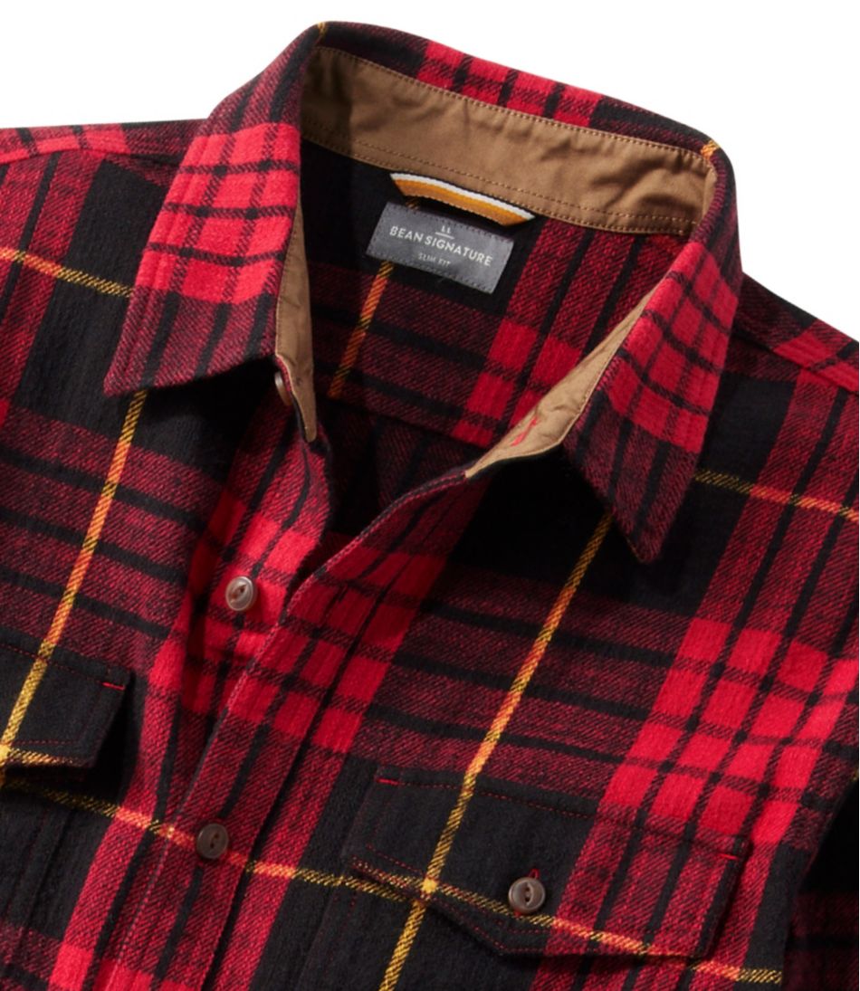 L.L.Bean | Men's Signature Heritage Textured Flannel Shirt