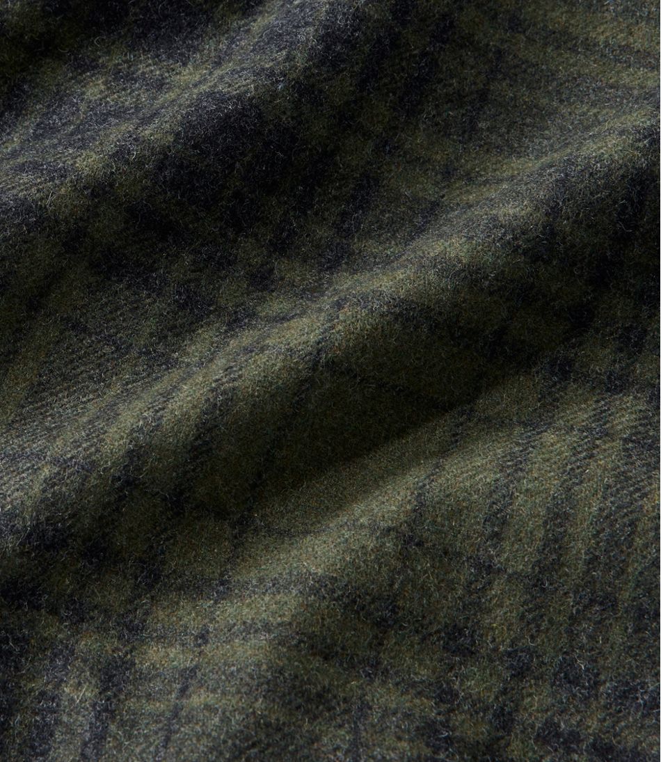 L.L.Bean | Men's Maine Guide Lightweight Wool Field Shirt, Plaid