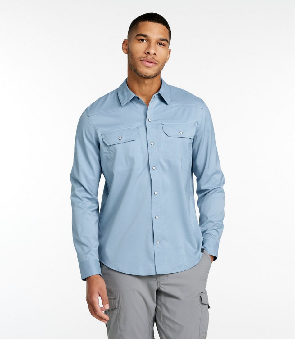 L.L.Bean | Men's West Branch Fishing Shirt, Long-Sleeve