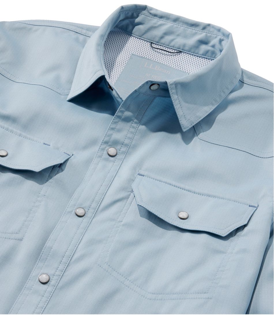 L.L.Bean | Men's West Branch Fishing Shirt, Long-Sleeve