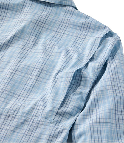 L.L.Bean | Men's Tropicwear Shirt, Plaid Long-Sleeve