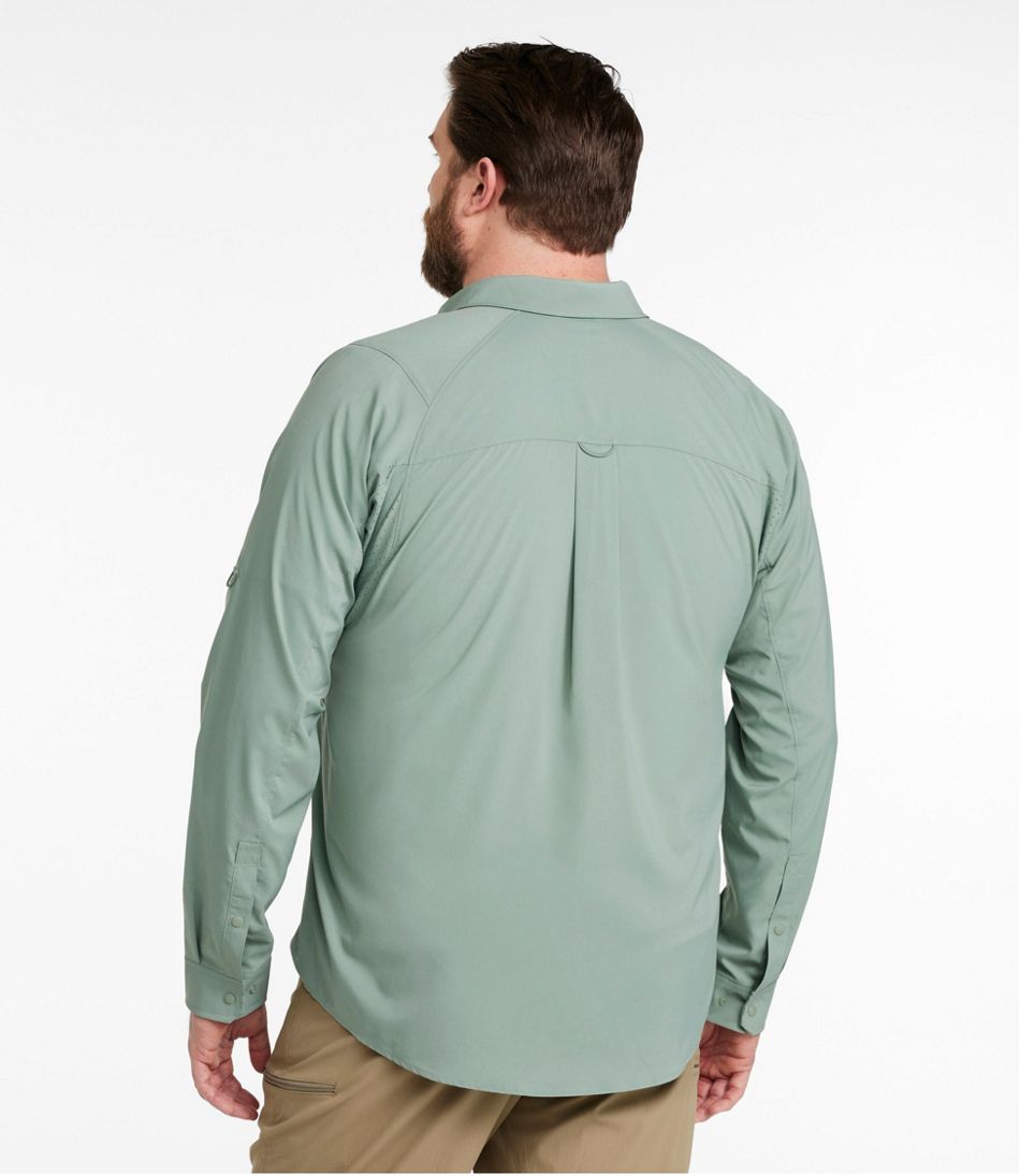 L.L.Bean | Men's Tropicwear CoolPro Fishing Shirt, Long-Sleeve