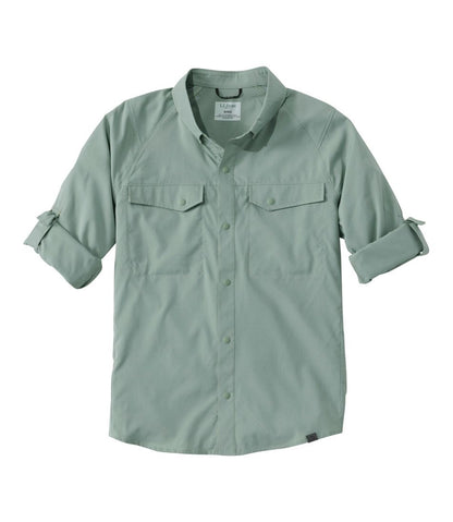 L.L.Bean | Men's Tropicwear CoolPro Fishing Shirt, Long-Sleeve