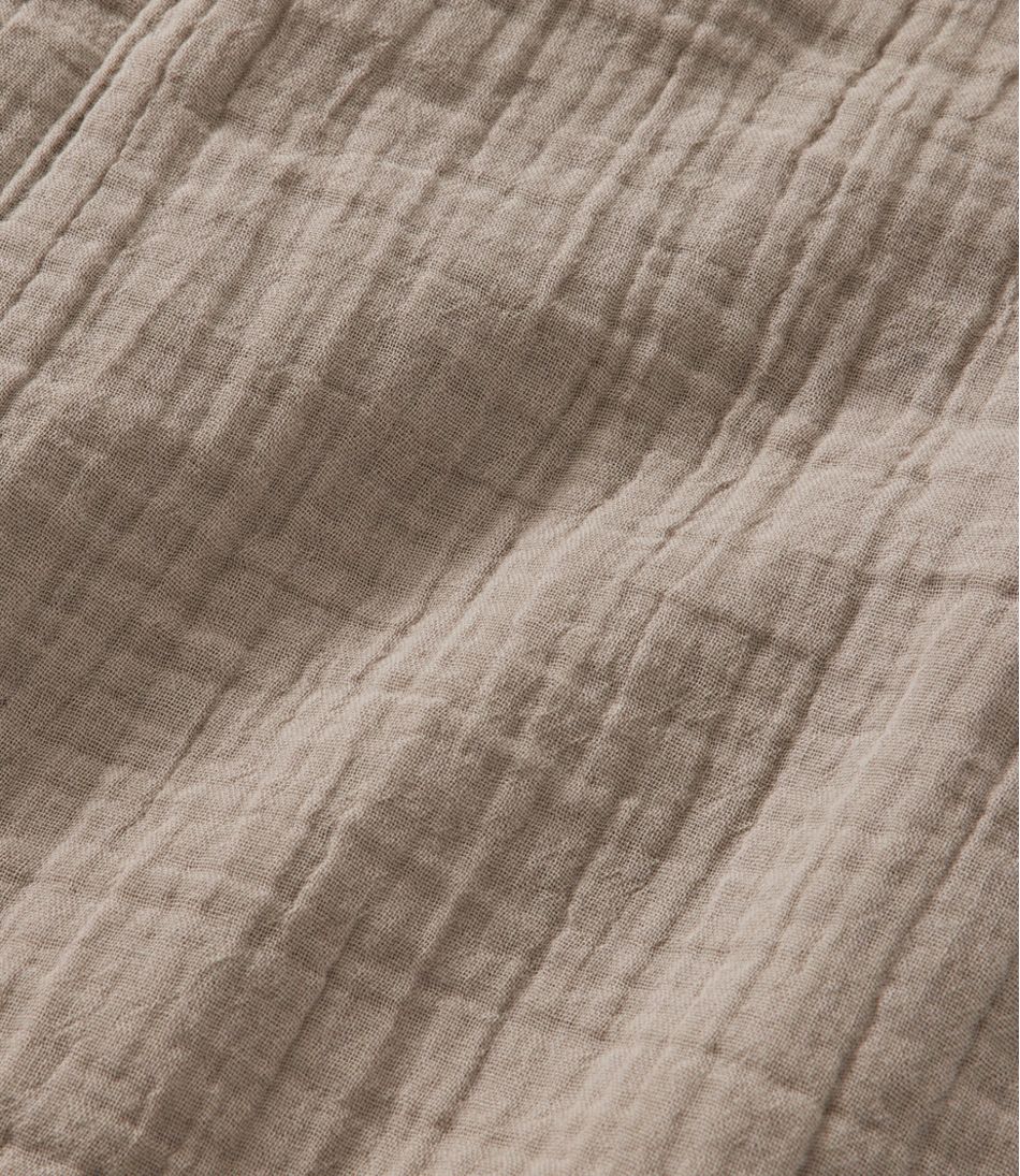 L.L.Bean | Men's Cloud Gauze Shirt, Short-Sleeve, Slightly Fitted Untucked Fit