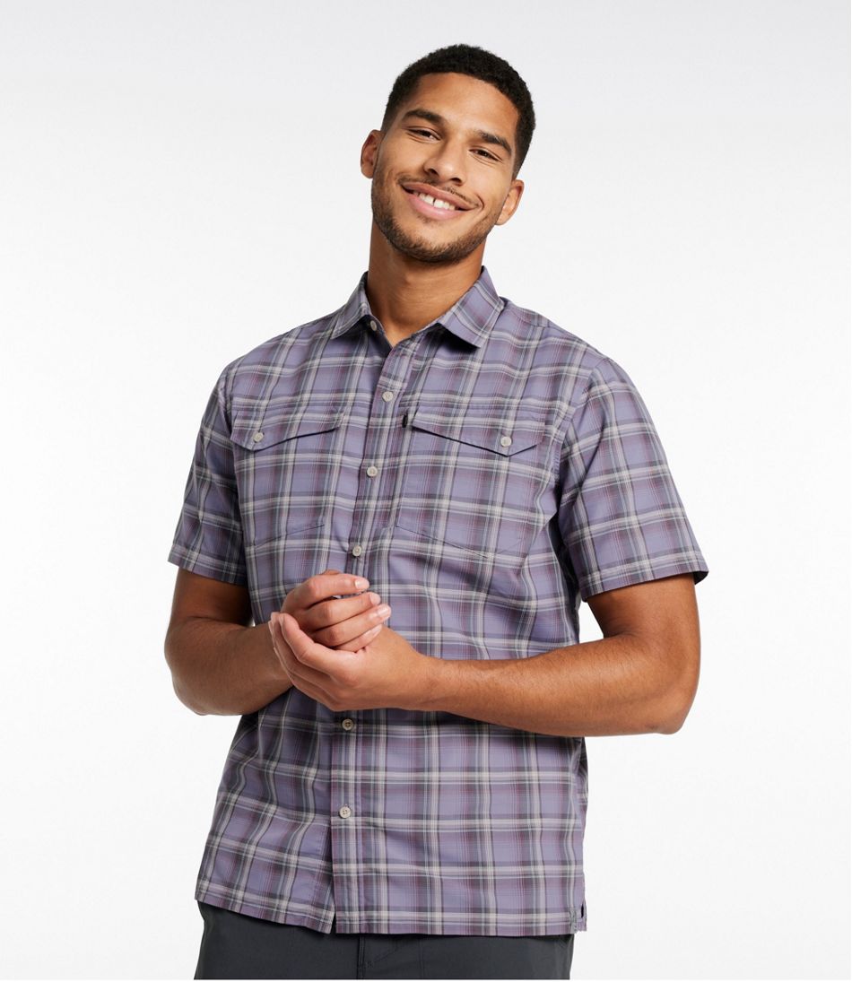 L.L.Bean | Men's SunSmart® Cool Weave Shirt Short-Sleeve
