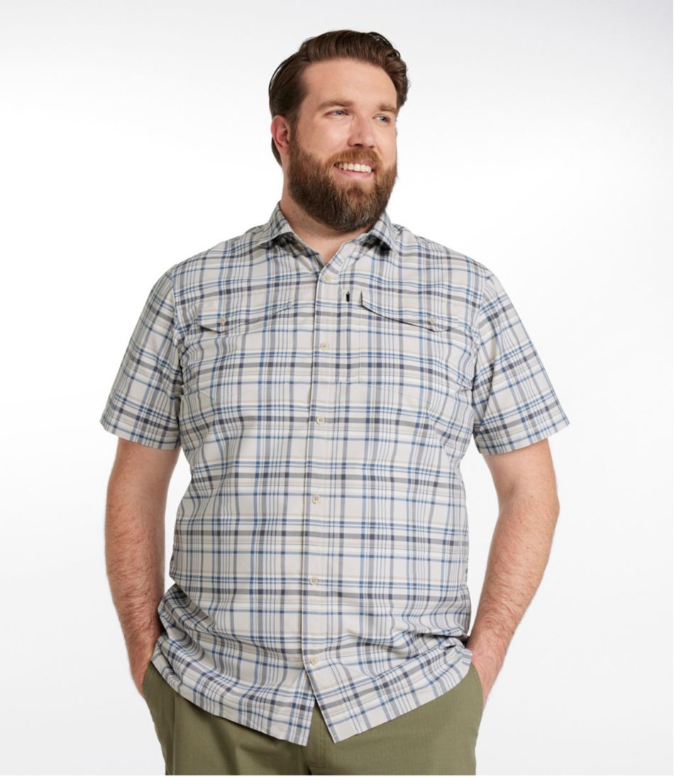 L.L.Bean | Men's SunSmart® Cool Weave Shirt Short-Sleeve