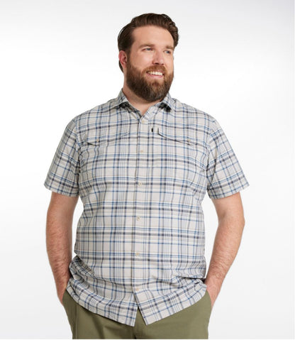 L.L.Bean | Men's SunSmart® Cool Weave Shirt Short-Sleeve