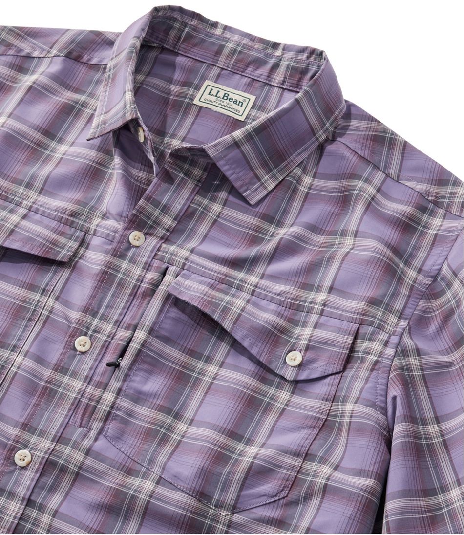 L.L.Bean | Men's SunSmart® Cool Weave Shirt Short-Sleeve