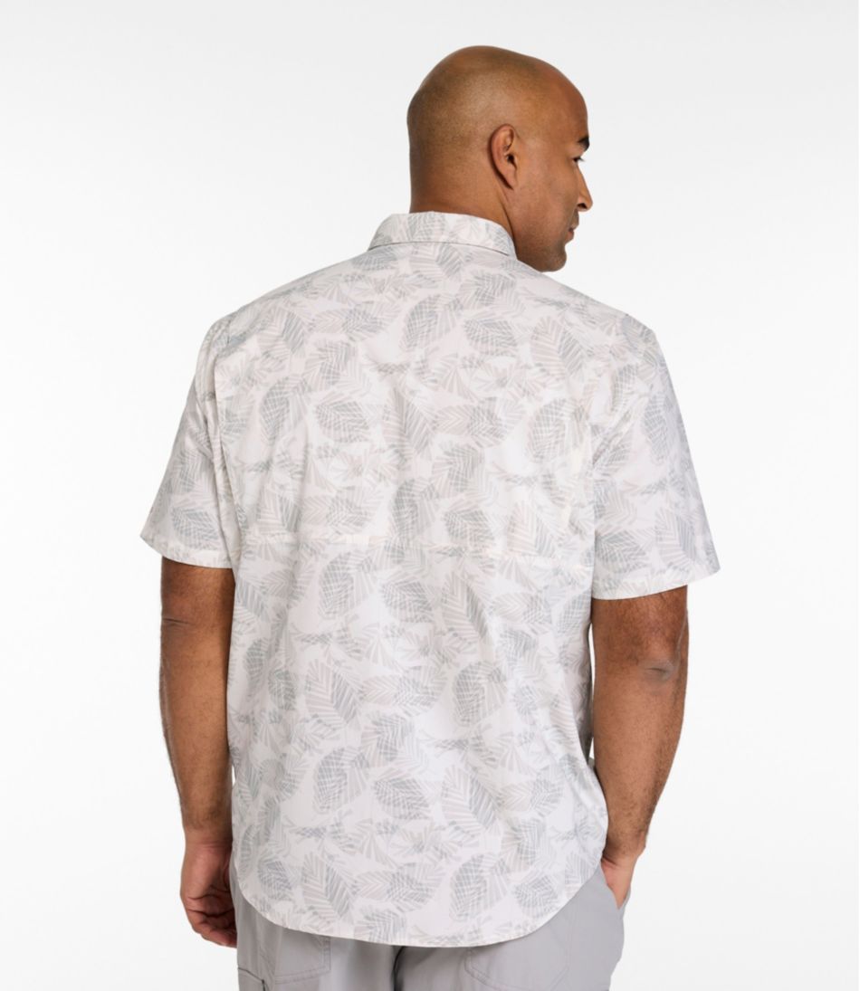L.L.Bean | Men's Tropicwear Shirt, Short-Sleeve Print
