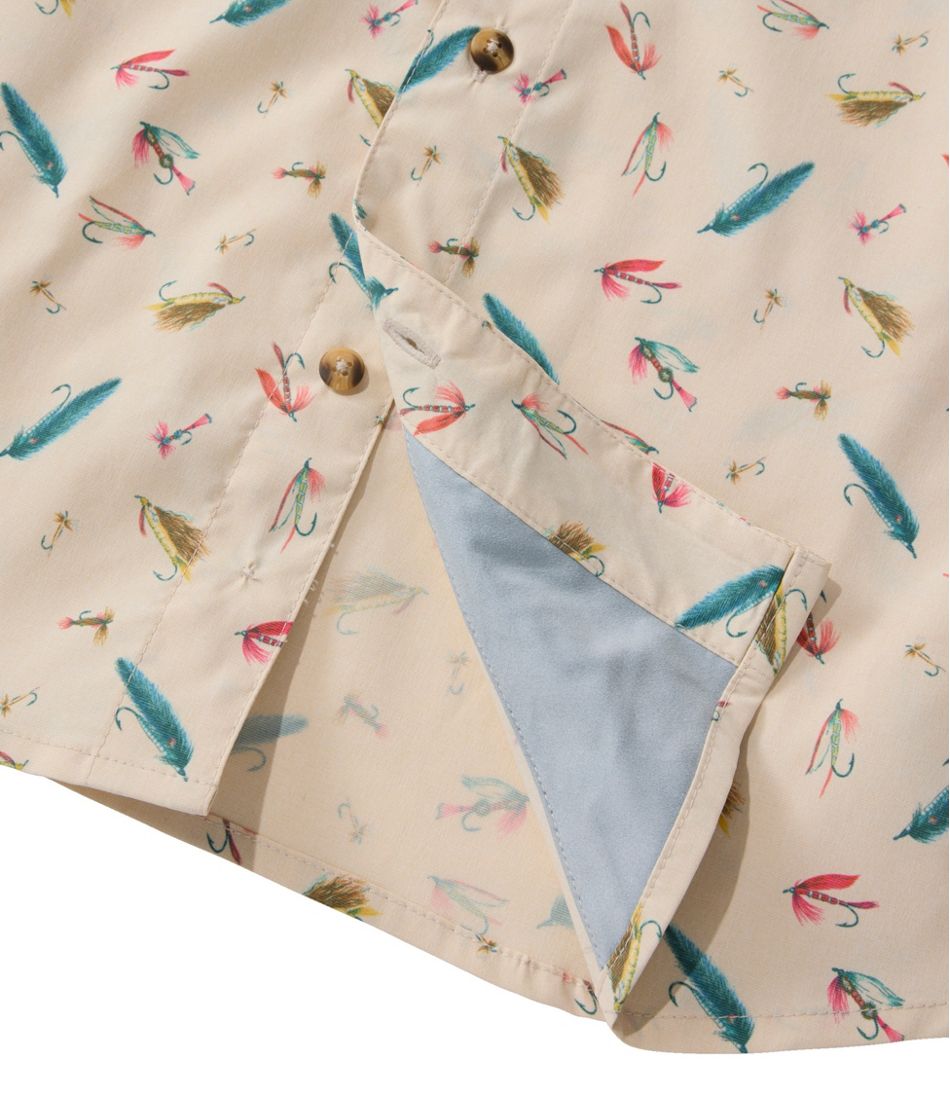 L.L.Bean | Men's Tropicwear Shirt, Short-Sleeve Print