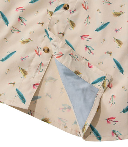 L.L.Bean | Men's Tropicwear Shirt, Short-Sleeve Print