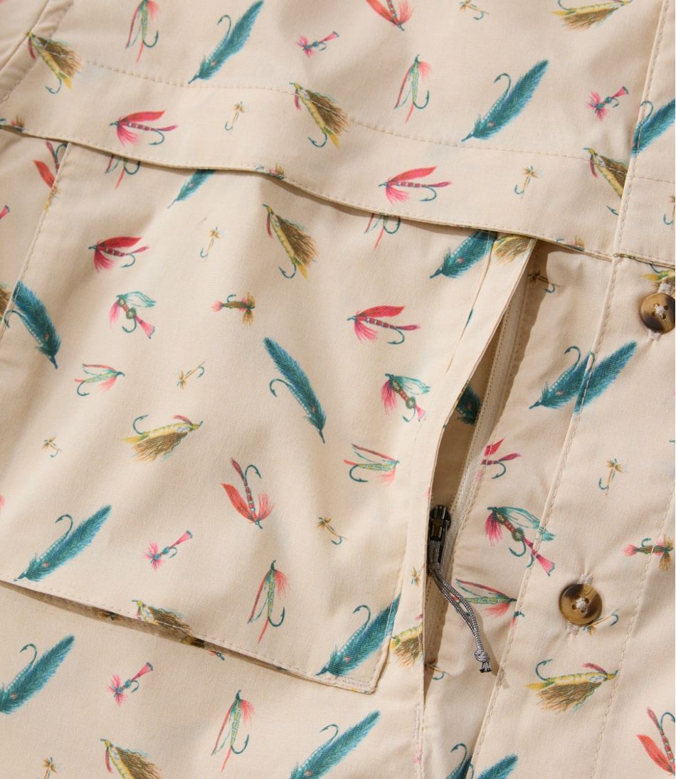 L.L.Bean | Men's Tropicwear Shirt, Short-Sleeve Print