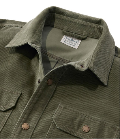 L.L.Bean | Men's BeanBuilt Corduroy Shirt Jac