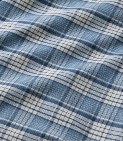 L.L.Bean | Men's Comfort Stretch® Oxford, Slightly Fitted Untucked Fit, Short-Sleeve, Plaid