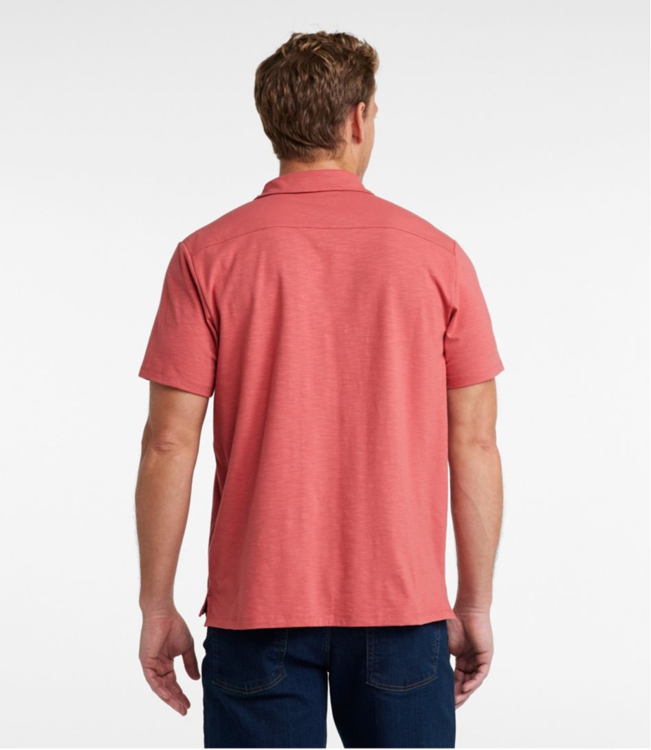 L.L.Bean | Men's Lakewashed Performance Shirts, Button-Front Shirt, Short-Sleeve