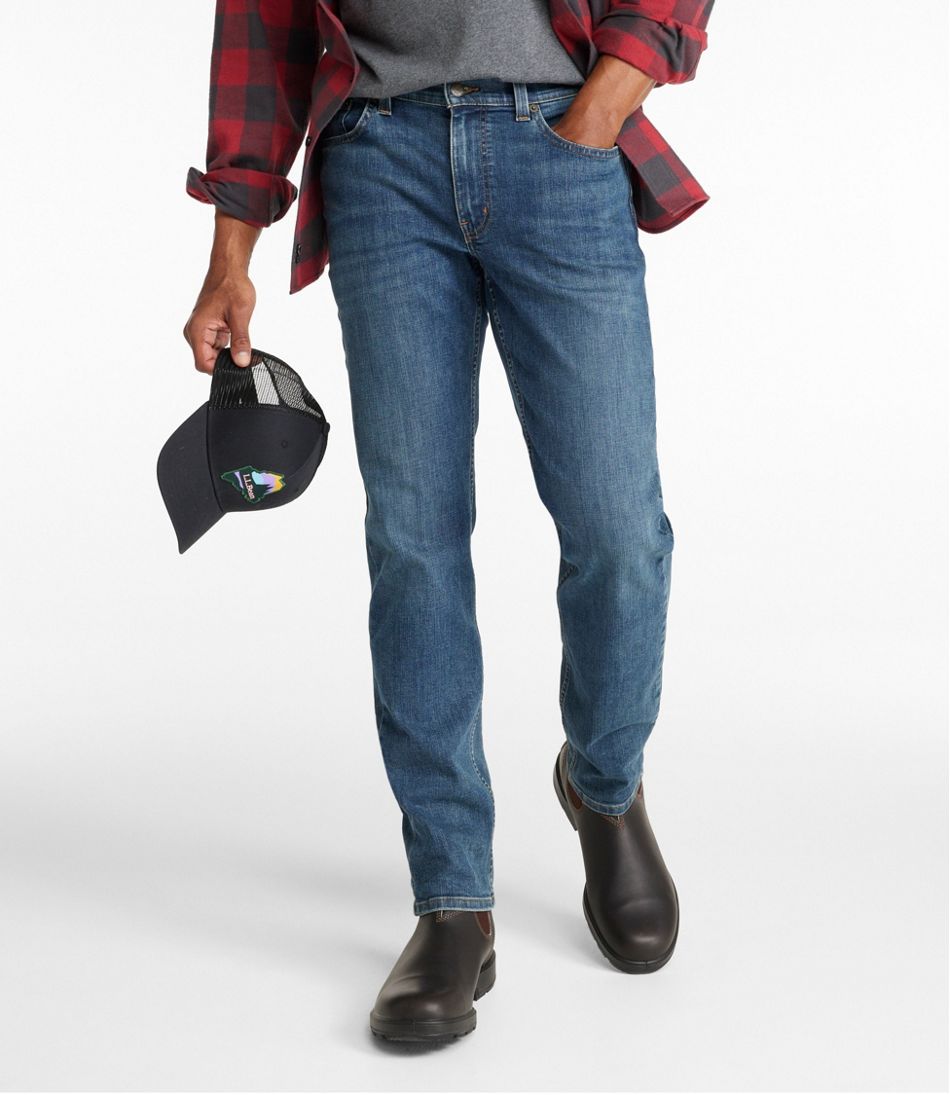 L.L.Bean | Men's BeanFlex® Jeans, Slim Fit, Straight Leg