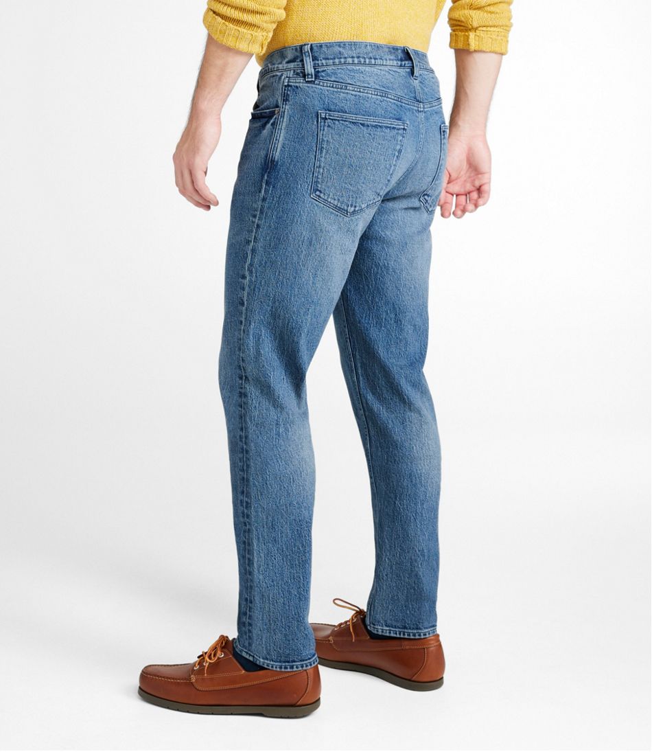 L.L.Bean | Men's Signature Heritage Denim, Classic Fit, Tapered Leg