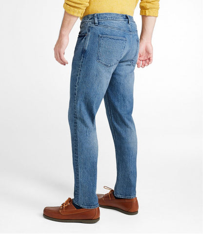 L.L.Bean | Men's Signature Heritage Denim, Classic Fit, Tapered Leg