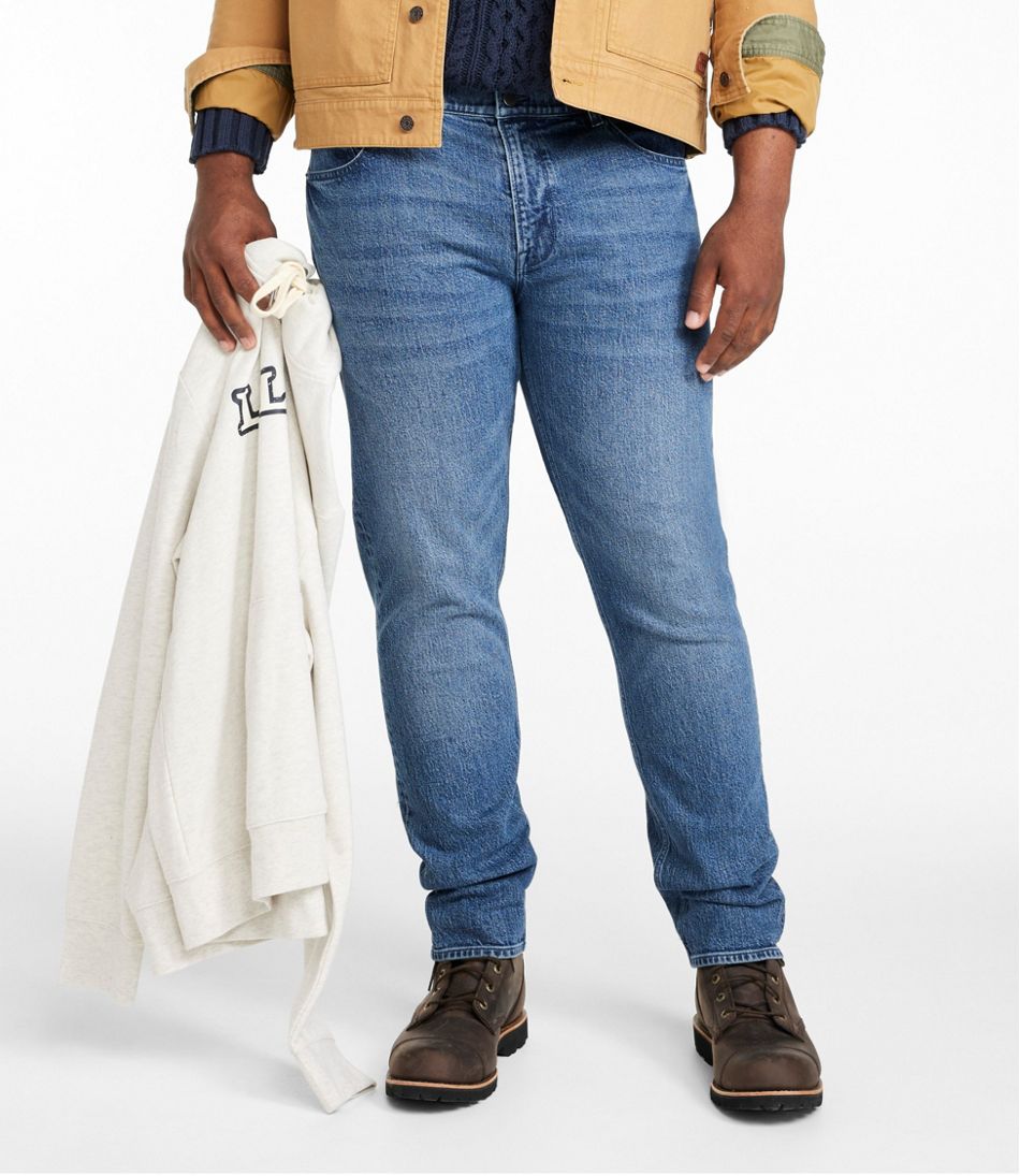 L.L.Bean | Men's Signature Heritage Denim, Classic Fit, Tapered Leg