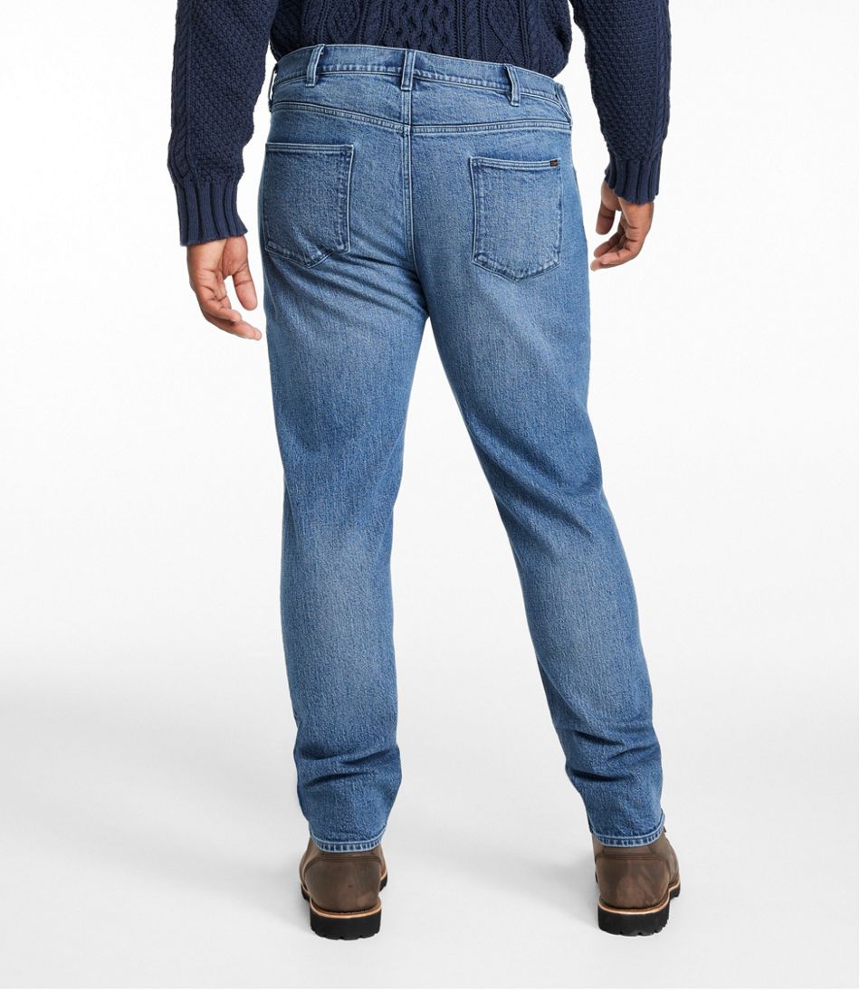 L.L.Bean | Men's Signature Heritage Denim, Classic Fit, Tapered Leg
