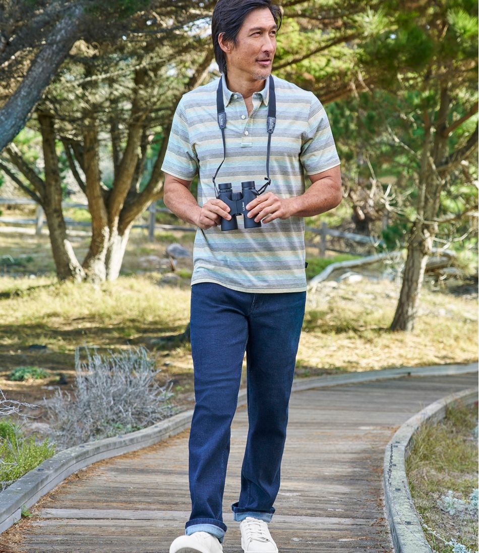 L.L.Bean | Men's Comfort Stretch Performance® Jeans, Slim Fit, Straight Leg