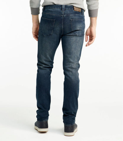 L.L.Bean | Men's Signature Five-Pocket Jeans with Stretch, Slim Straight