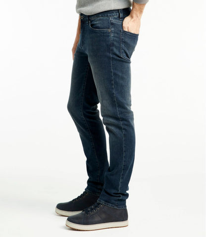 L.L.Bean | Men's Signature Five-Pocket Jeans with Stretch, Slim Straight