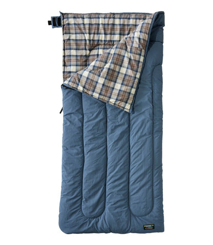 L.L.Bean | L.L.Bean Flannel Lined Camp Sleeping Bag, 40°