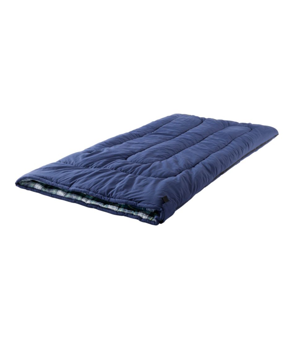 L.L.Bean | L.L.Bean Flannel Lined Camp Sleeping Bag, 40°