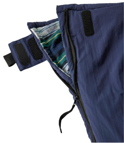 L.L.Bean | L.L.Bean Flannel Lined Camp Sleeping Bag, 40°