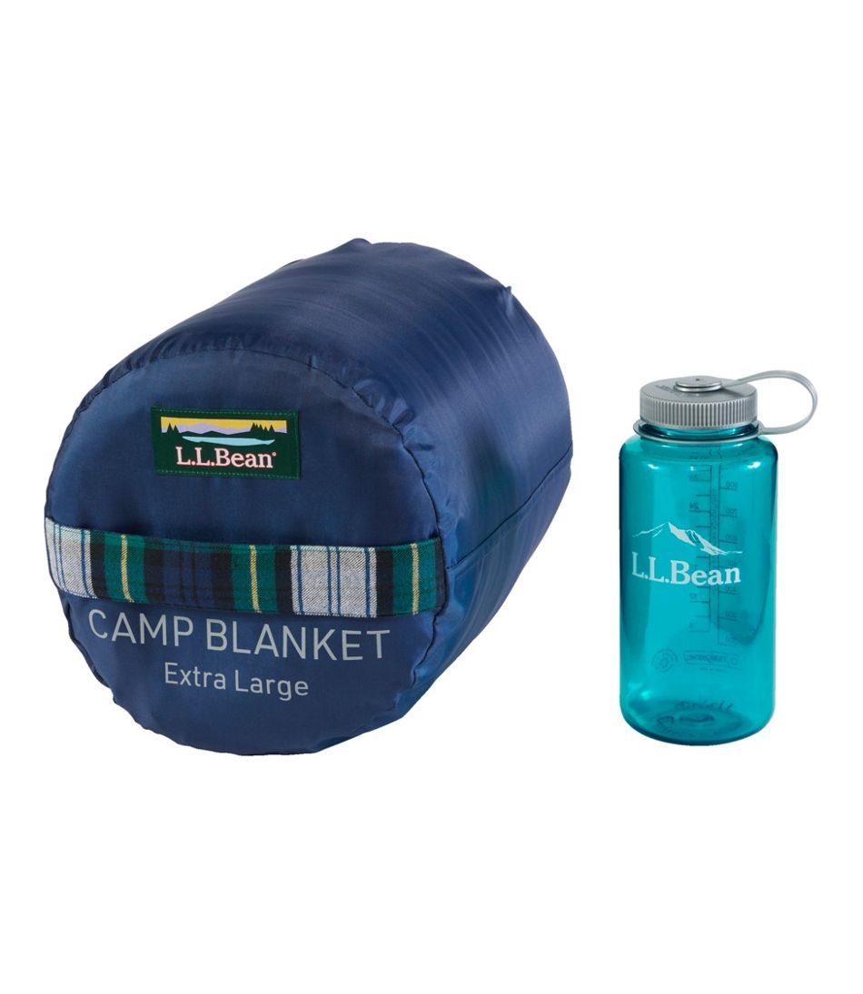 L.L.Bean | L.L.Bean Flannel Camp Blanket, Extra-Large