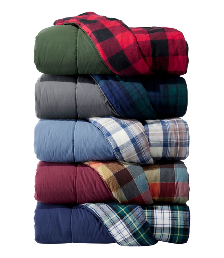 L.L.Bean | L.L.Bean Flannel Camp Blanket, Extra-Large