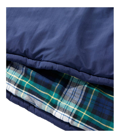 L.L.Bean | Kids' L.L.Bean Flannel Lined Camp Sleeping Bag, 40°