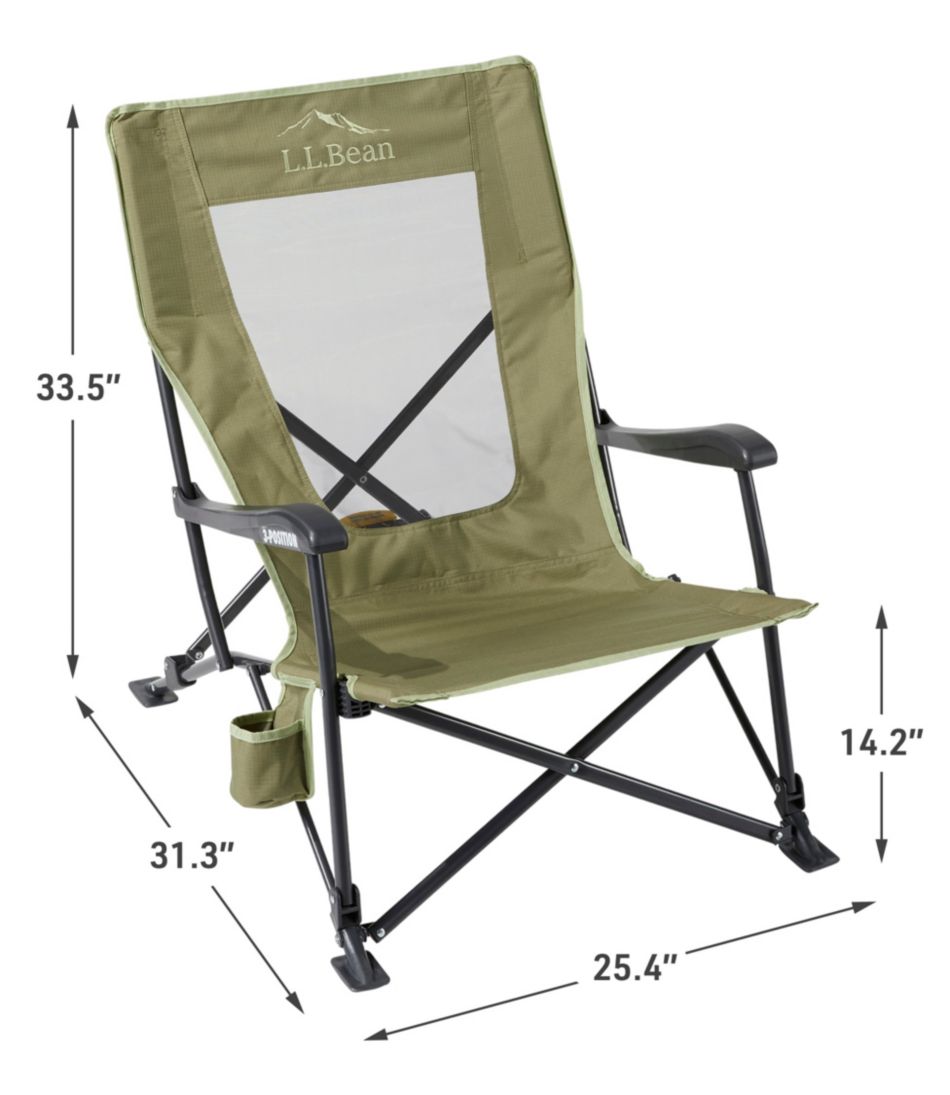 L.L.Bean | L.L.Bean Easy Comfort Camp Chair, Low