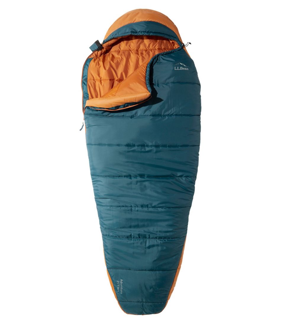 L.L.Bean | Women's L.L.Bean Adventure Sleeping Bag, 25° Mummy