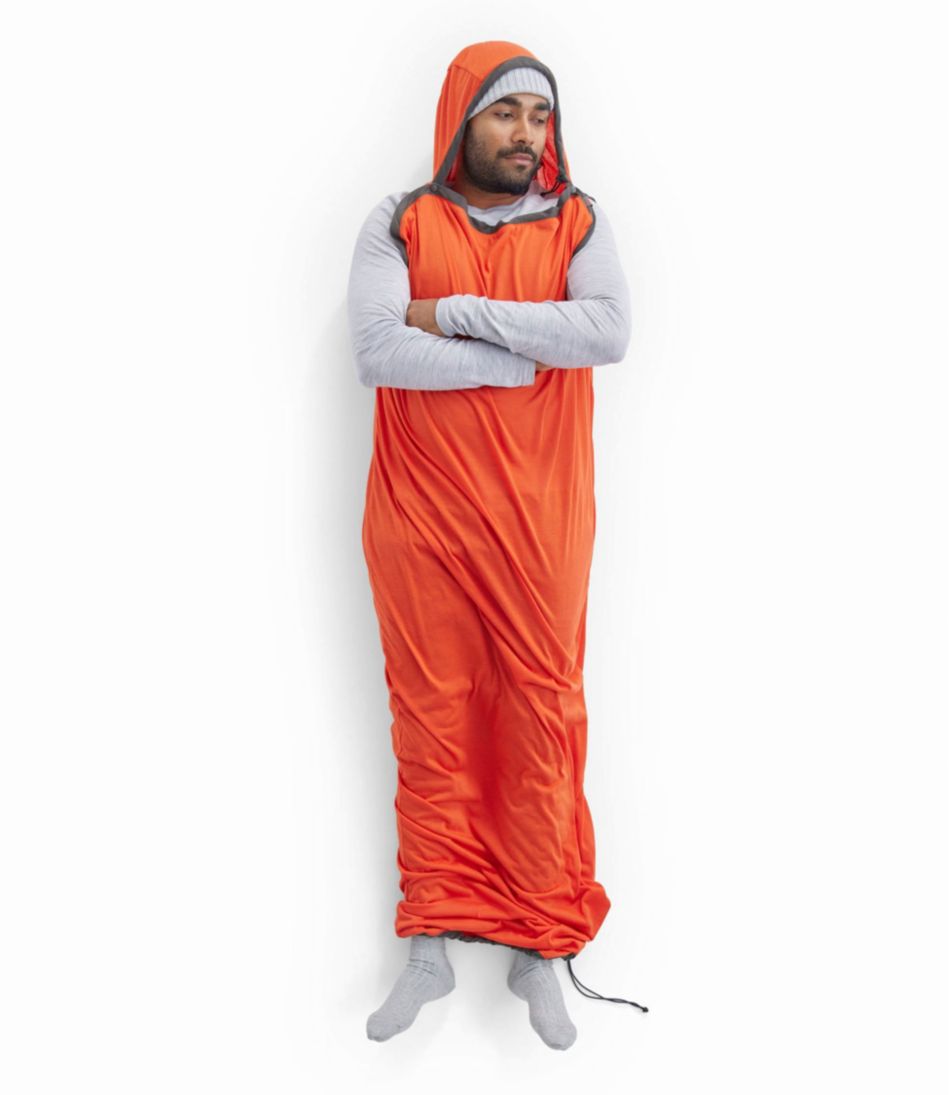 L.L.Bean | Sea To Summit Reactor Extreme Sleeping Bag Liner Mummy With Drawcord